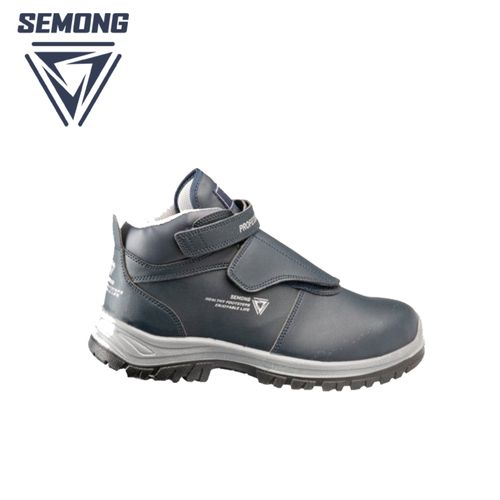 세몽 TQ601BD 6인치 튼튼한 액션가죽 벨크로 안전화 작업화